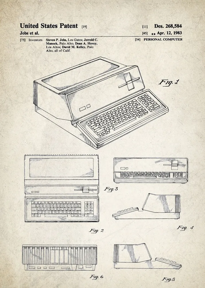 Патент Стив Джобс - Компьютер